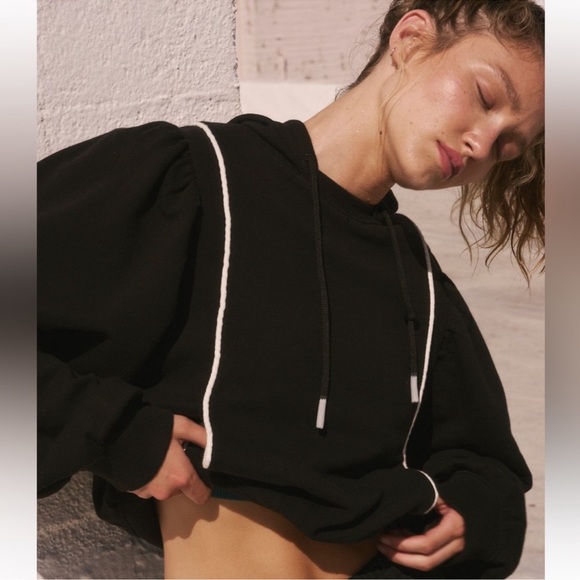 NWT Free People Sandstorm Pullover in black - Picture 5 of 6